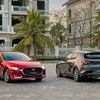 Các phiên bản Mazda3 đang nhận được nhiều ưu đãi về giá. (Ảnh: Vietnam+)