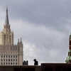 Trụ sở Bộ Ngoại giao Nga ở thủ đô Moskva. (Ảnh: AFP/TTXVN)