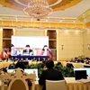 Quang cảnh Hội nghị Bộ trưởng kinh tế ASEAN-Nga tại Siam Reap (Campuchia), hồi tháng Chín năm ngoái. (Ảnh: Huỳnh Thảo/TTXVN)
