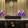 Ngày 28/2/2023, Tổng thống Nga Vladimir Putin đã ký ban hành luật đình chỉ tham gia Hiệp ước cắt giảm vũ khí tấn công chiến lược mới (New START). (Ảnh: AFP/TTXVN)