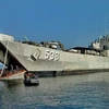 Tàu chiến KRI Teluk Hading-538 của Hải quân Indonesia. (Nguồn: Baird Maritime)