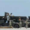 Hệ thống tên lửa đất đối không Avenger của Mỹ tham gia cuộc tập trận chung Mỹ-Philippines ở Zambales (Philippines) ngày 25/4/2023. (Ảnh: AFP/TTXVN)