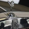 Biểu tượng của hãng xe Rolls-Royce. (Ảnh: AFP/TTXVN)