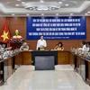 Ông Nguyễn Ánh Chức - Phó Trưởng Ban Tôn giáo Chính phủ phát biểu tại buổi làm việc. (Ảnh: Thanh Sang/TTXVN)