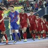Các cầu thủ Bóng đá Nữ Việt Nam. (Ảnh: Minh Quyết/TTXVN)