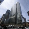 Trụ sở Goldman Sachs tại New York (Mỹ). (Ảnh: AFP/TTXVN)