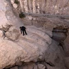 Các đường ống bằng đá đẽo được các nhà khảo cổ học Israel khai quật mới đây. (Nguồn: The News)