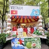 Những sản phẩm của Việt Nam được giới thiệu tại Lễ hội. (Ảnh: TTXVN phát)