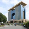 Tòa nhà Trung tâm Hành chính tập trung - biểu tượng tự hào của chính quyền và nhân dân tỉnh Bình Dương. (Ảnh: Chí Tưởng/TTXVN)