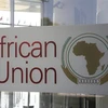Biểu tượng của Liên minh châu Phi tại trụ sở ở Addis Ababa (Ethiopia). (Ảnh: AFP/TTXVN)