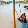 Cảnh ngập nước ở Anambra (Nigeria) sau một vụ tai nạn thuyền hồi tháng 10 năm ngoái. (Ảnh minh họa: The Times of India)