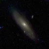 Hình ảnh Thiên hà Andromeda được WFST ghi lại. (Ảnh: THX/TTXVN)