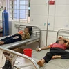 Các bệnh nhân được điều trị tại Trung tâm Y tế huyện Chư Sê (Gia Lai). (Nguồn: Công an nhân dân)