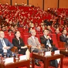 Các chuyên gia đầu ngành tim mạch Việt Nam cùng các đại biểu tại Đại hội Tim mạch Đông Nam Á lần thứ 27. (Nguồn: Cổng Thông tin Điện tử Bộ Y tế)