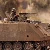 Binh sỹ Israel tại khu vực biên giới giáp Dải Gaza ngày 31/10/2023. (Ảnh: AFP/TTXVN)