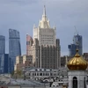 Trụ sở Bộ Ngoại giao Nga ở Thủ đô Moskva. (Ảnh: AFP/TTXVN)