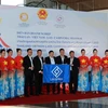 Một doanh nghiệp từ Việt Nam dự Diễn đàn Doanh nghiệp Thái Lan-Việt Nam-Lào-Campuchia-Myanmar năm 2023. (Ảnh: TTXVN phát)