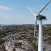 Turbine điện gió bằng gỗ cao nhất thế giới do Công ty Modvion của Thụy Điển lắp đặt. (Nguồn: Interesting Engineering)