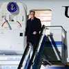 Ngoại trưởng Mỹ Antony Blinken tới Istanbul (Thổ Nhĩ Kỳ) ngày 5/1/2024, bắt đầu chuyến công du Trung Đông kéo dài khoảng một tuần. (Ảnh: AFP/TTXVN)