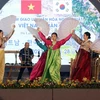 Đêm giao lưu văn hóa nghệ thuật Việt Nam-Hàn Quốc tại Đà Lạt, ngày 28/12/2023. (Ảnh: Quốc Hùng/TTXVN)