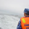 Lực lượng Cảnh sát Biển hai nước Việt Nam-Trung Quốc tuần tra trên biển. (Ảnh: Lam Giang/TTXVN)