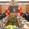Đối thoại Chính sách Quốc phòng Việt Nam-Nhật Bản lần thứ 10. (Ảnh: Trọng Đức/TTXVN)