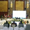 Hội nghị Bộ trưởng Du lịch ASEAN-Nga lần thứ 3 diễn ra tại Vientiane (Lào) ngày 26/1/2024. (Ảnh: Phạm Kiên/TTXVN)