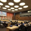 Toàn cảnh phiên họp tổng kết tháng 4/2024 của Nhóm châu Á-Thái Bình Dương (APG) tại Liên hợp quốc. (Ảnh: TTXVN phát)