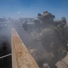 Binh sỹ Israel tham gia chiến dịch quân sự ở Rafah, phía Nam Dải Gaza ngày 18/5/2024. (Ảnh: THX/TTXVN)