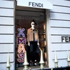 Một cửa hàng của hãng thời trang Fendi tại Paris (Pháp). (Ảnh: AFP/TTXVN)