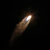 Tên lửa đẩy Falcon 9 của SpaceX trong một sứ mệnh, được phóng đi từ Trạm Không gian Kennedy ở Cape Canaveral, Florida (Mỹ), ngày 15/2/2024. (Ảnh: AFP/TTXVN)