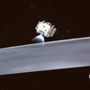 Tàu vũ trụ Thường Nga-6, mang theo mẫu vật thu thập từ phần tối của Mặt Trăng, rời bề mặt hành tinh này ngày 4/6/2024. (Ảnh: THX/TTXVN)