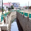 Gói thầu PR-1.2 kênh Đông Nam - đoạn kênh Tấn Tài (thành phố Phan Rang-Tháp Chàm) đã hoàn thiện và đưa vào sử dụng. (Ảnh: Công Thử/TTXVN)