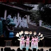 Tiết mục múa do các nghệ sỹ Nhà hát Nghệ thuật đương đại Việt Nam biểu diễn. (Ảnh: Quang Vinh/TTXVN)