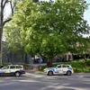Cảnh sát Thụy Điển được triển khai trên đường phố Stockholm sau một vụ việc hồi tháng 5/2024. (Ảnh: Reuters/TTXVN)