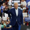 Tổng thống Mỹ Joe Biden trong cuộc vận động tranh cử ở Detroit, bang Michigan, ngày 12/7/2024. (Ảnh: Reuters/TTXVN)