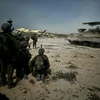 Bộ binh Israel được triển khai chống lực lượng Hamas ở Dải Gaza. (Ảnh: THX/TTXVN)