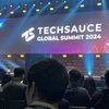 Quang cảnh lễ khai mạc hội nghị công nghệ Techsauce Global Summit 2024 tại Thái Lan. (Ảnh: TTXVN phát)