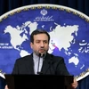 Ông Abbas Araghchi phát biểu họp báo tại Tehran (Iran). (Ảnh: Getty Images/TTXVN)