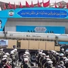 Tên lửa đạn đạo Jihad của Iran, có tầm bắn 1.000km, được giới thiệu trong cuộc diễu hành quân sự ngày 21/9/2024. (Nguồn: PressTV)