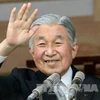 Nhật Hoàng Akihito kỷ niệm sinh nhật lần thứ 80 tại thủ đô Tokyo. (Nguồn: AFP/TTXVN)