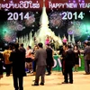 Người dân Lào sôi nổi hoạt động đón năm mới 2014 