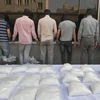 Một nhóm tội phạm buôn bán ma túy bị bắt giữ ở Iran. (Nguồn: presstv.ir)
