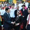 Chủ tịch nước gặp mặt đại biểu điển hình tiên tiến Hà Giang