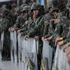 Thái Lan triển khai hàng nghìn binh sỹ chặn người biểu tình