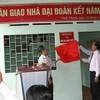 Bến Tre bàn giao 141 căn nhà "Đại đoàn kết" cho hộ nghèo