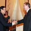 Chủ tịch nước Trương Tấn Sang tiếp Đại sứ Na Uy chào từ biệt 