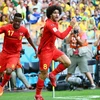 Vua Bỉ tới cổ vũ cho đội nhà trong trận đấu với đội tuyển Nga