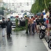 Tắm mưa giữa đường, bé trai 9 tuổi bị xe ôtô đâm tử vong