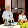 Tổng Bí thư Nguyễn Phú Trọng thăm, làm việc tại Cần Thơ